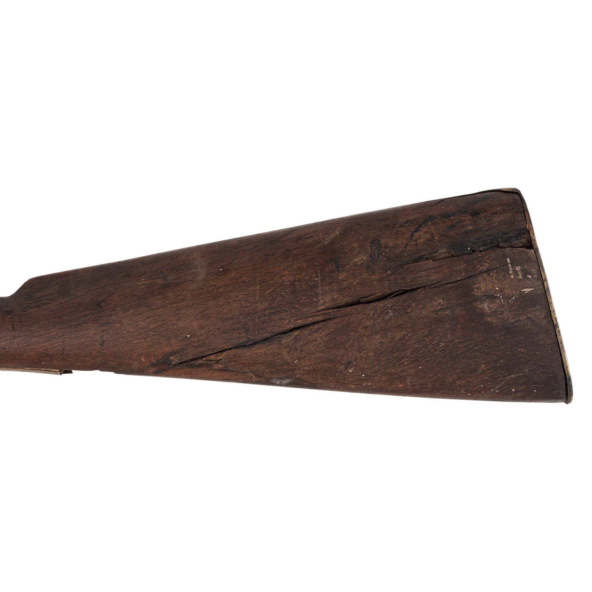 Relic Condition Shortened Percussion Northwest Trade Gun