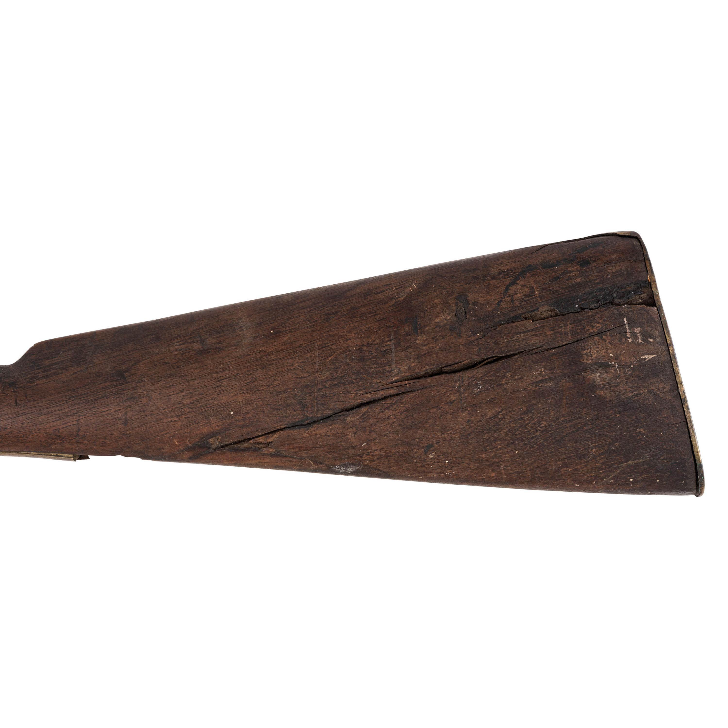 Relic Condition Shortened Percussion Northwest Trade Gun