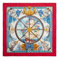 Three Hermès 90cm Silk Scarves