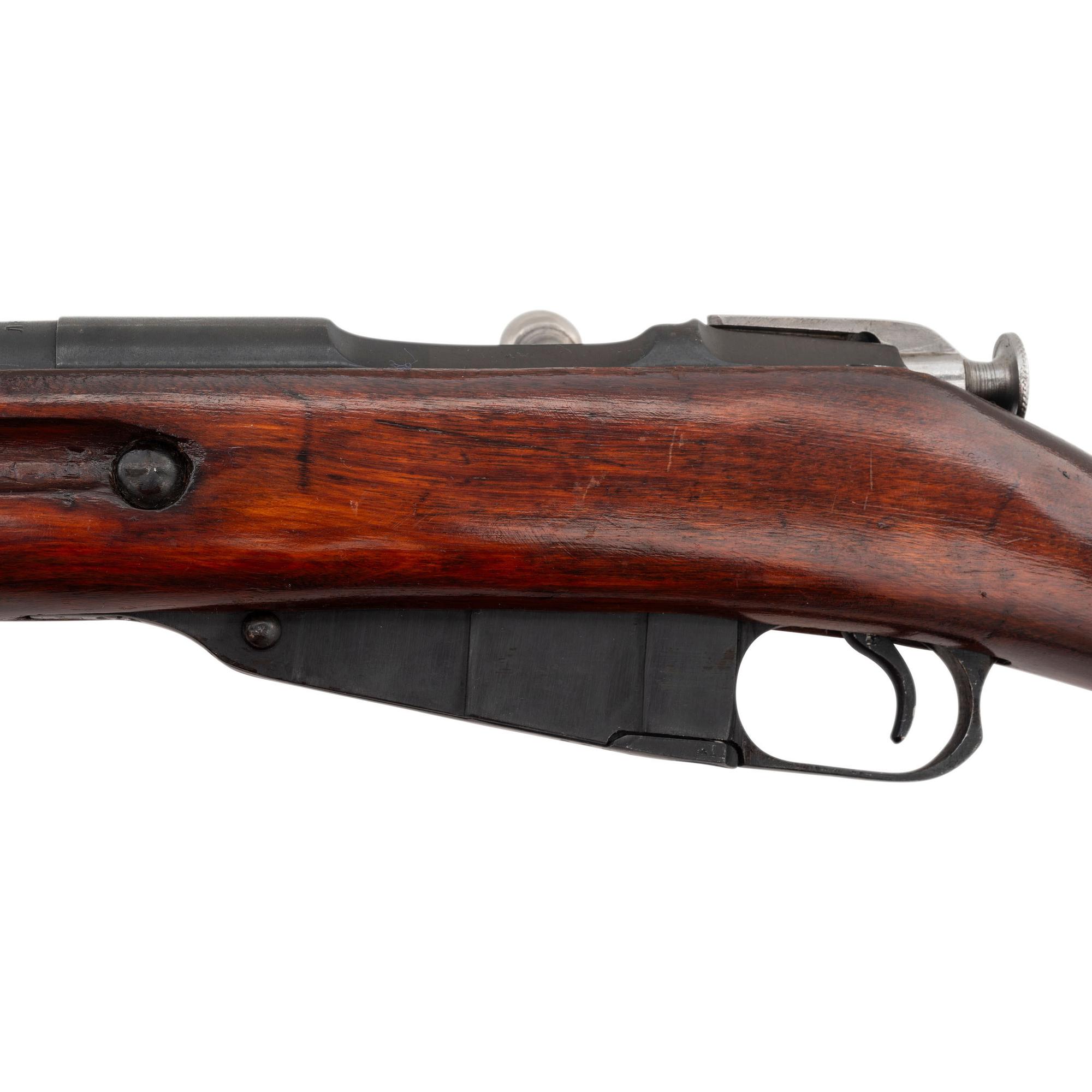** Mosin-Nagant M91/30 Rifle with Bayonet and Matching Serial Numbers
