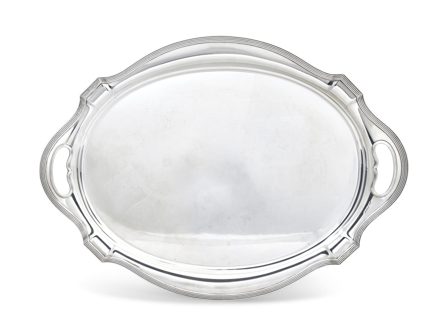An American Silver Serving Tray