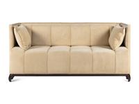 A Custom Velvet-Upholstered Sofa