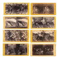 [EARLY PHOTOGRAPHY - MAMMOTH CAVE, KY]. WALDACK, Charles (1828-1882), photographer. A set of 42 stereoviews of Mammoth Cave, Kentucky. Cincinnati, OH, 1866.