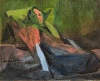 Femme allongée