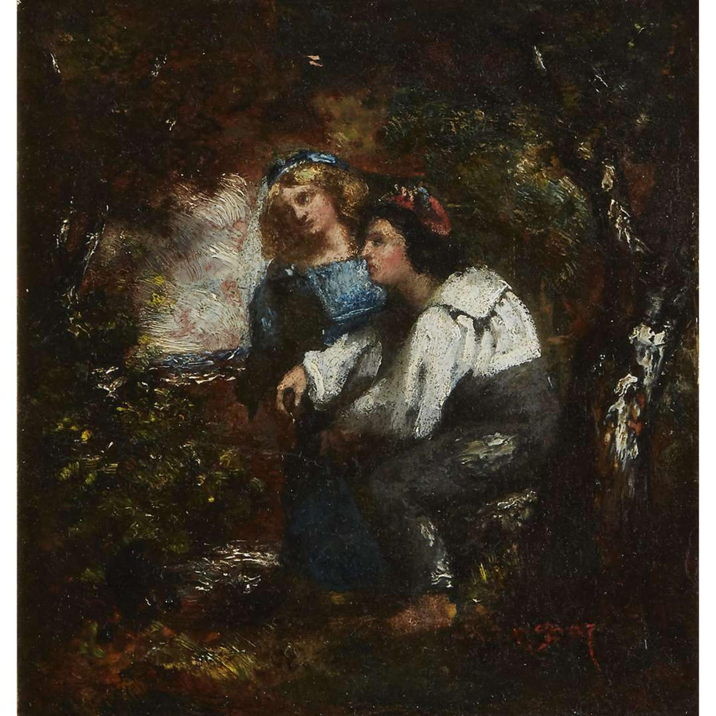 Narcisse Virgile Diaz de la Peña (French, 1808-1876) — Paul et Virginie