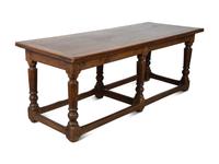 An English Walnut Tavern Table — 18TH CENTURY