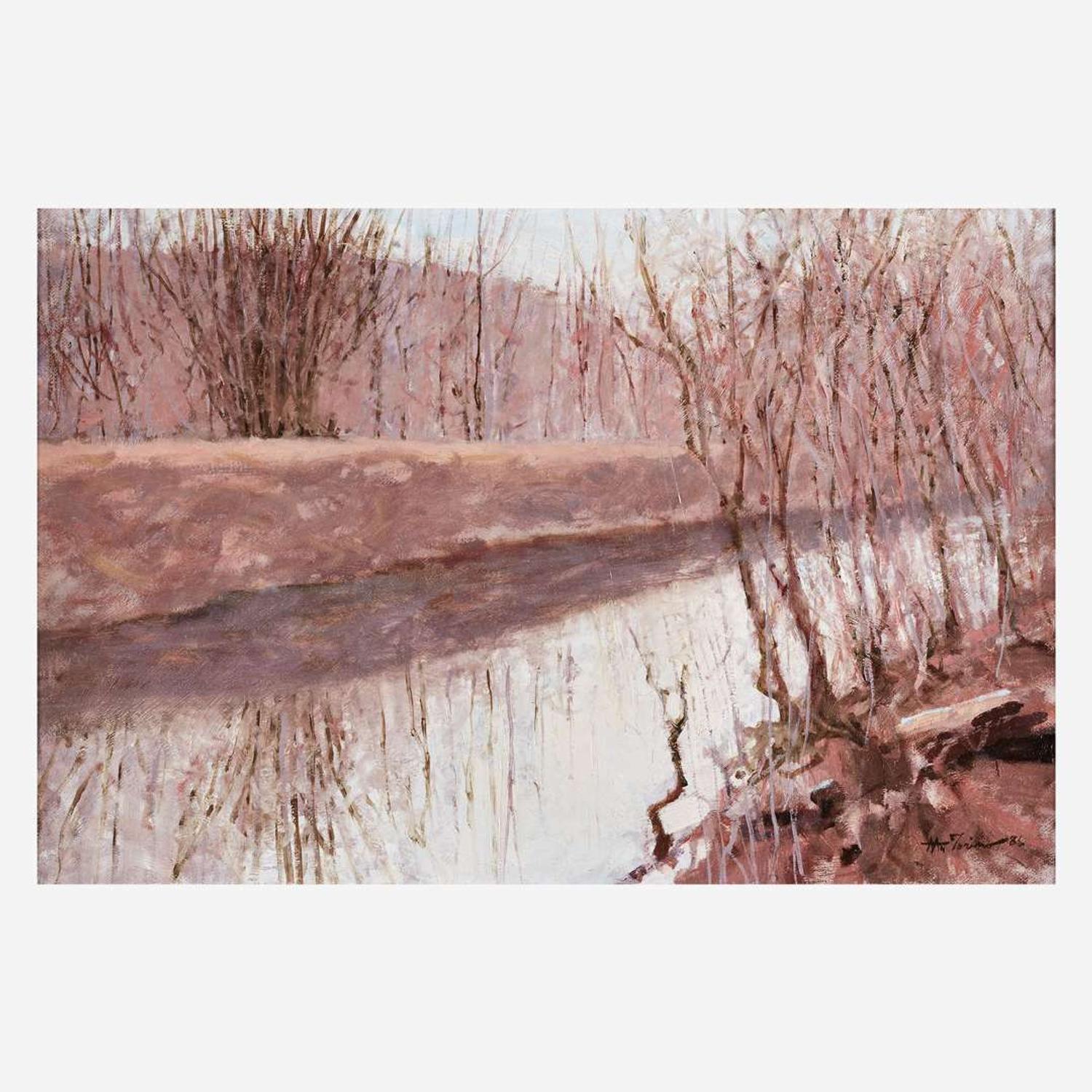 Anthony Michael Autorino (American, 1937–2015) Delaware Canal