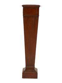 A Regency Style Mahogany Pedestal