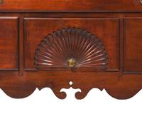 A Queen Anne flat-top carved maple high chest of drawers, Connecticut River Valley, mid-18th century