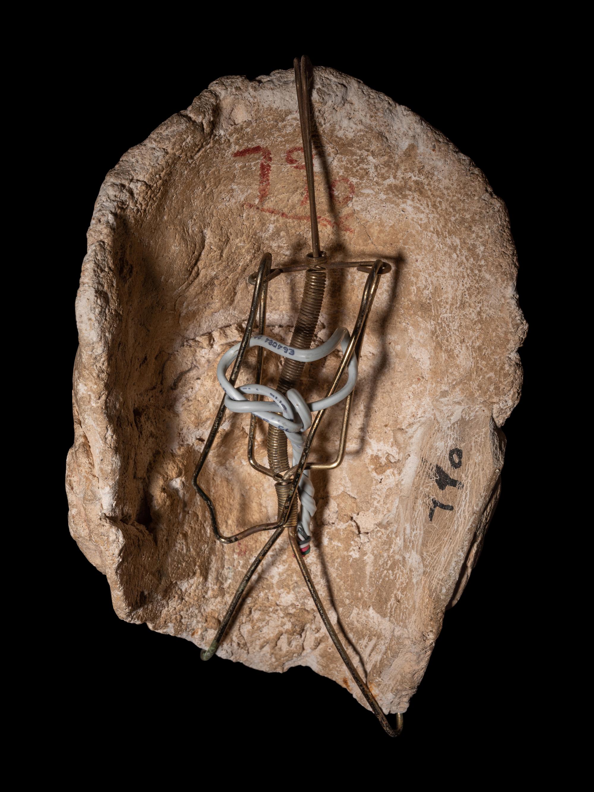 An Romano-Egyptian Stucco Mummy Mask