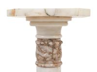A Continental Alabaster Pedestal