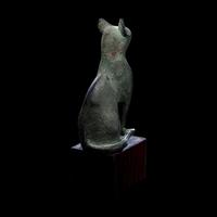 An Egyptian Bronze Cat