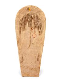 Ute Beaded Hide Doll Cradle