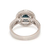SAPPHIRE AND DIAMOND RING
