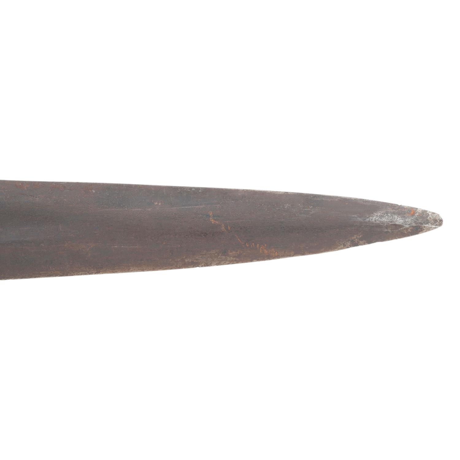 Restored Thomas Leech & Co Tennessee Side Knife with Belt, Frog and Scabbard