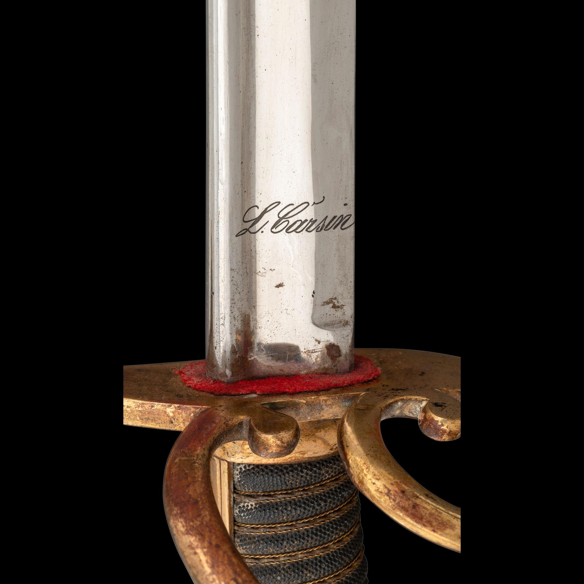 Exceptional Mexican War Captured Dragoon Saber Presented to John W. Geary, General and later Governor of Kansas and Pennsylvania with (3) CDV's