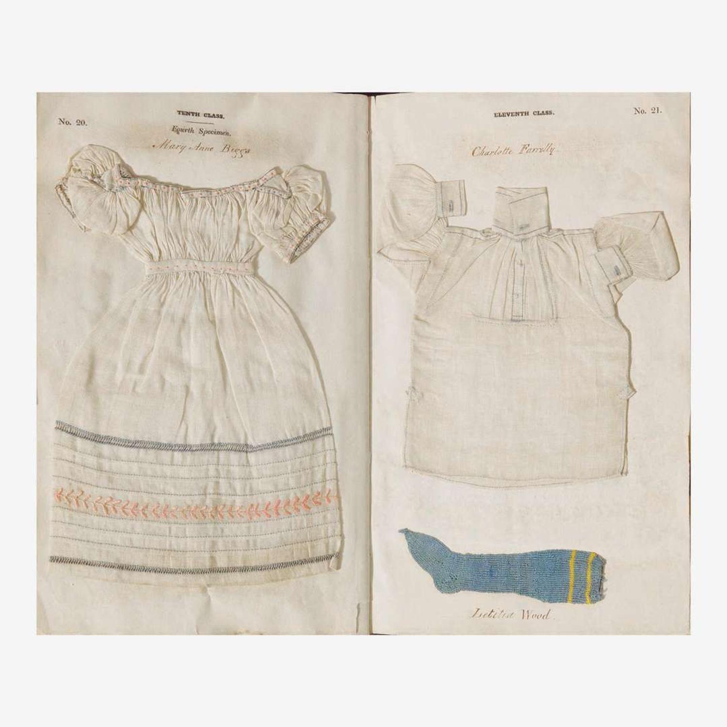 [Decorative Arts] Specimens of Needle-Work Executed in the Female Model School, Kildare Place, Dublin