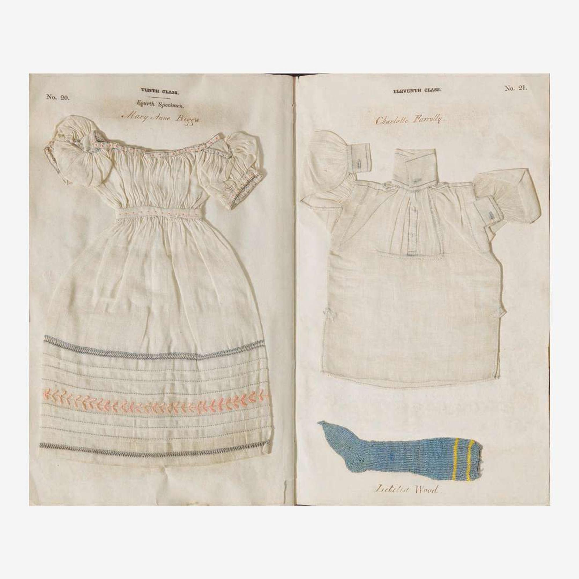 [Decorative Arts] Specimens of Needle-Work Executed in the Female Model School, Kildare Place, Dublin