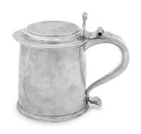 An English Silver Tankard