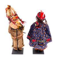 Eastern-Style Apple Head Dolls