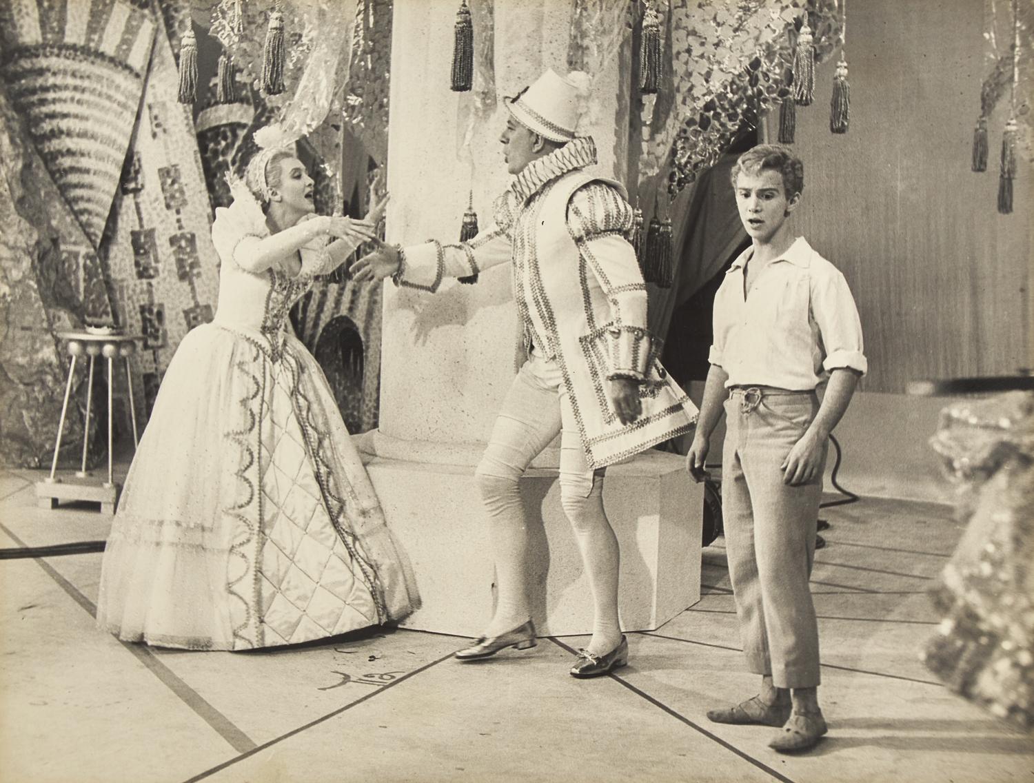 A Group of Four Photographs from Joel Grey Performances