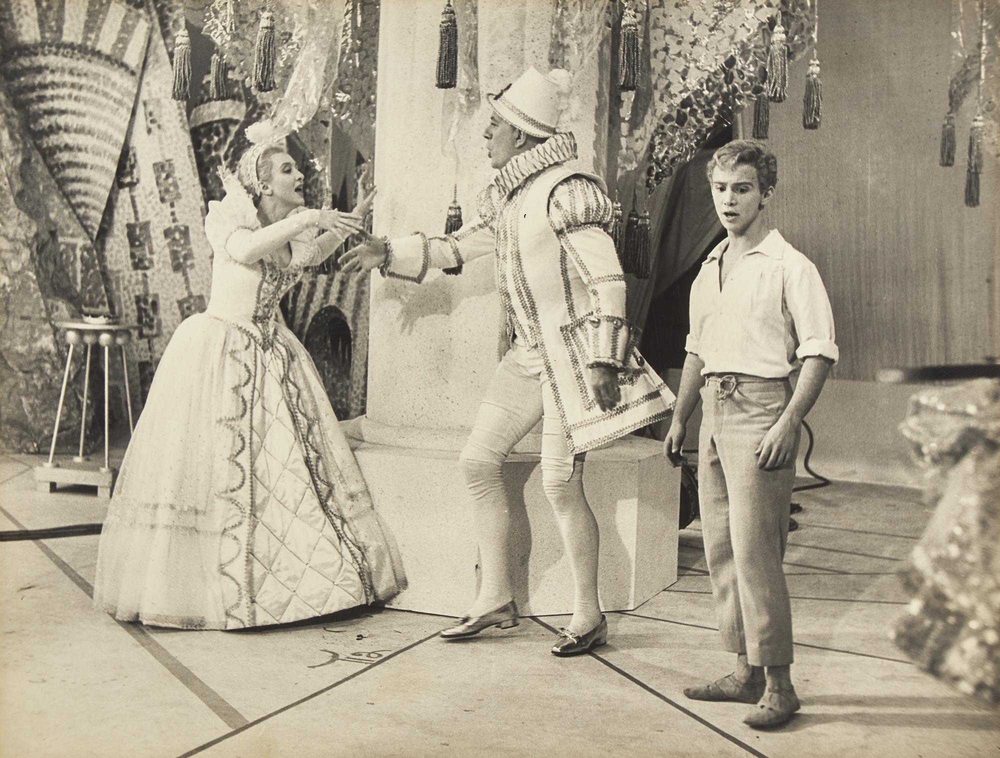 A Group of Four Photographs from Joel Grey Performances