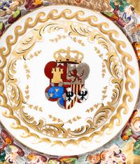 A Capodimonte Porcelain Dinner Service