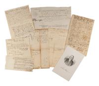 [SIGNERS OF THE DECLARATION OF INDEPENDENCE]. A group of 7 documents signed by signers of the Declaration of Independence from Rhode Island, South Carolina, Connecticut, and Pennsylvania, comprising: