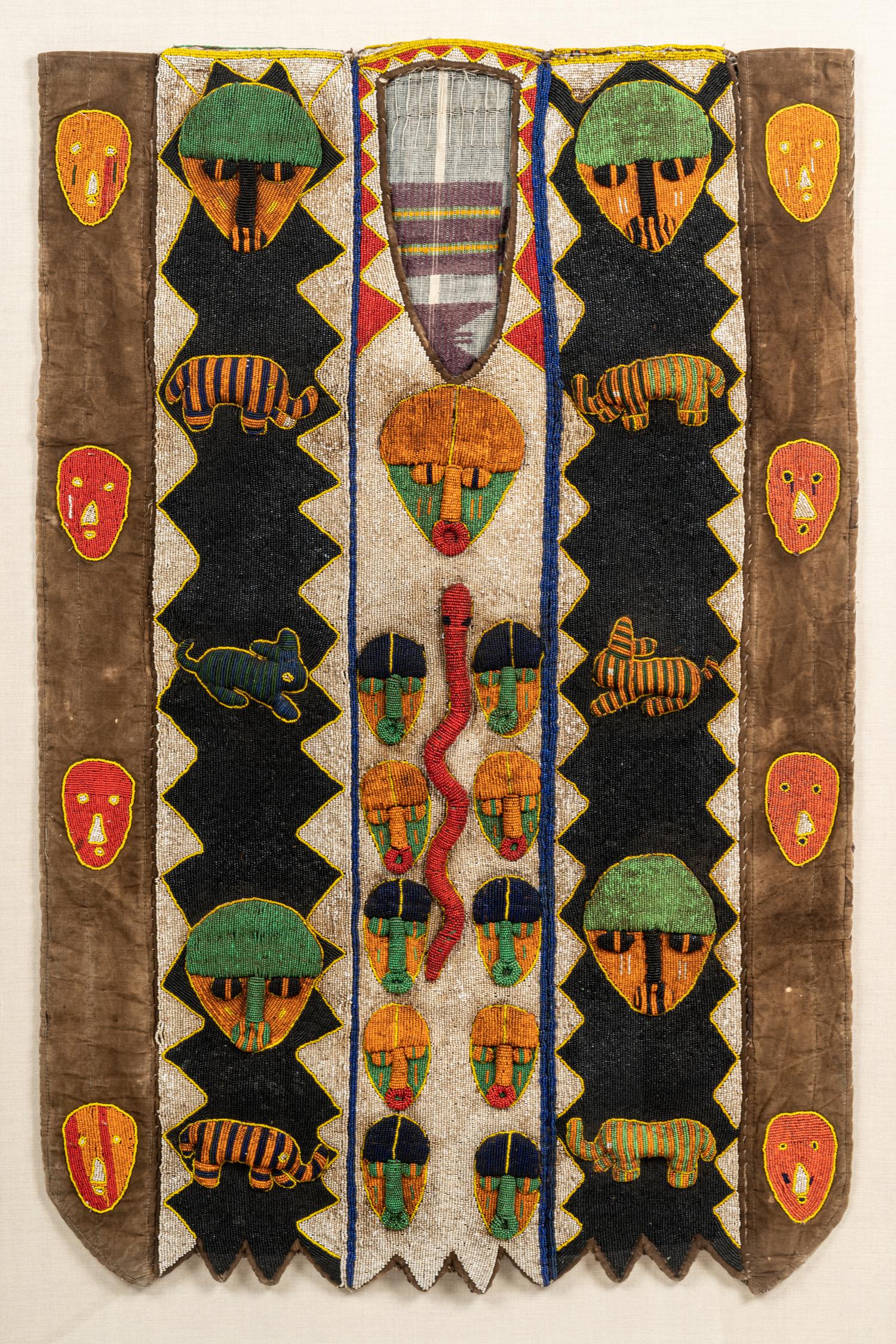 Two Yorba Beaded Chief Coats