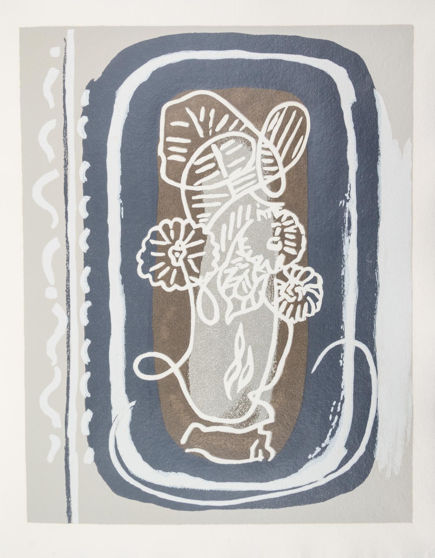 (BRAQUE, GEORGES) APOLLINAIRE. Si je mourais la-bas. Paris, 1959. Limited, signed.