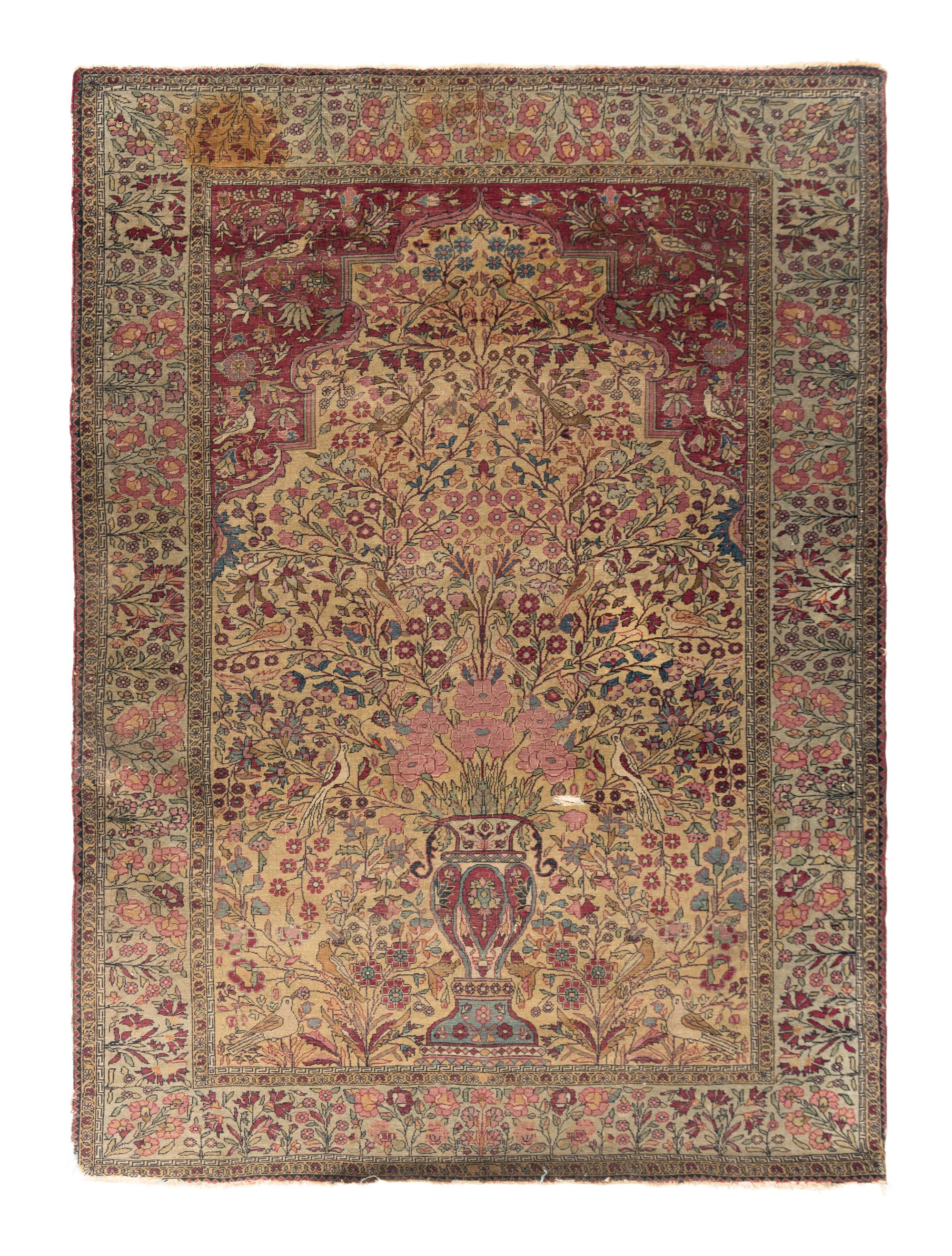 A Kashan Wool Carpet