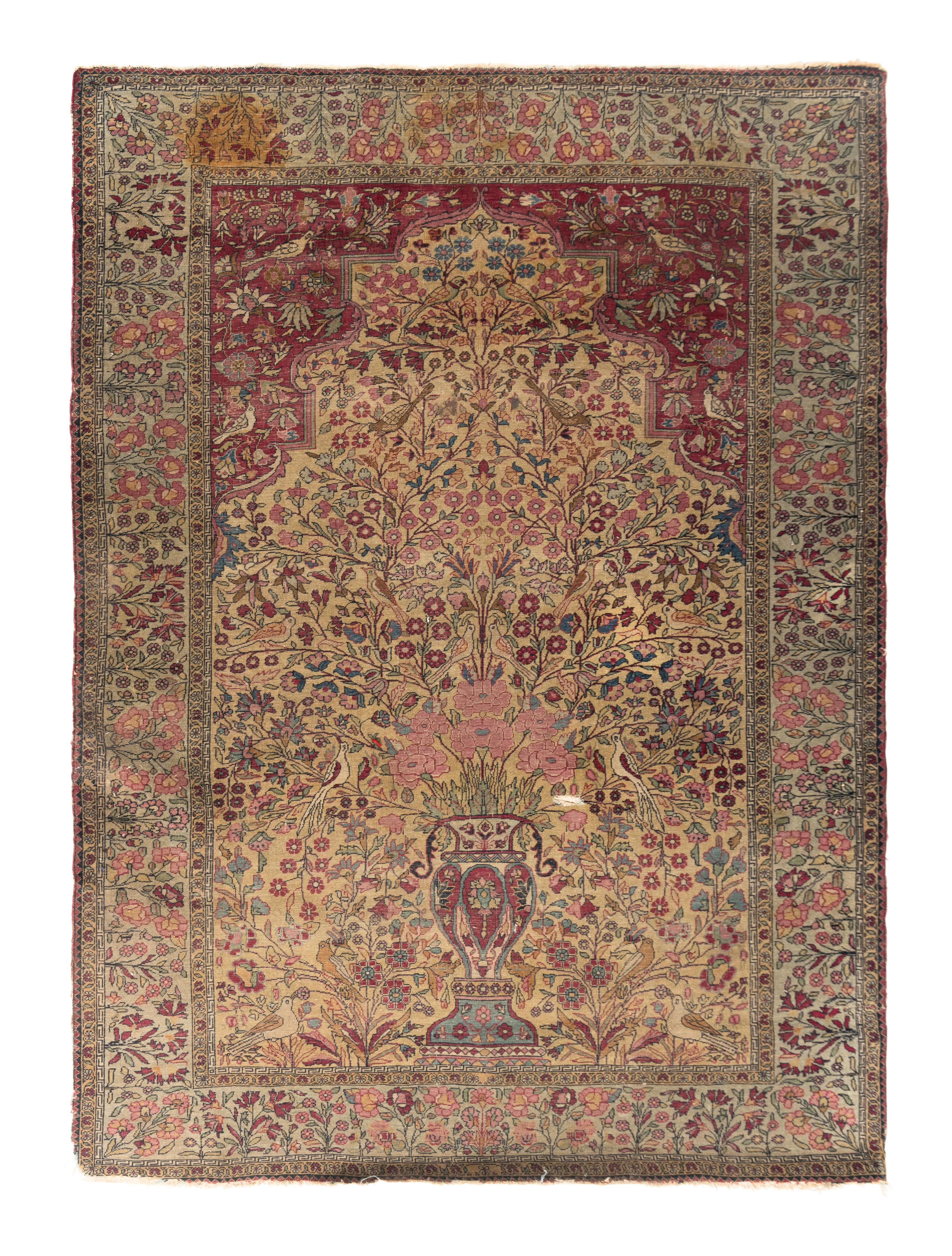 A Kashan Wool Carpet
