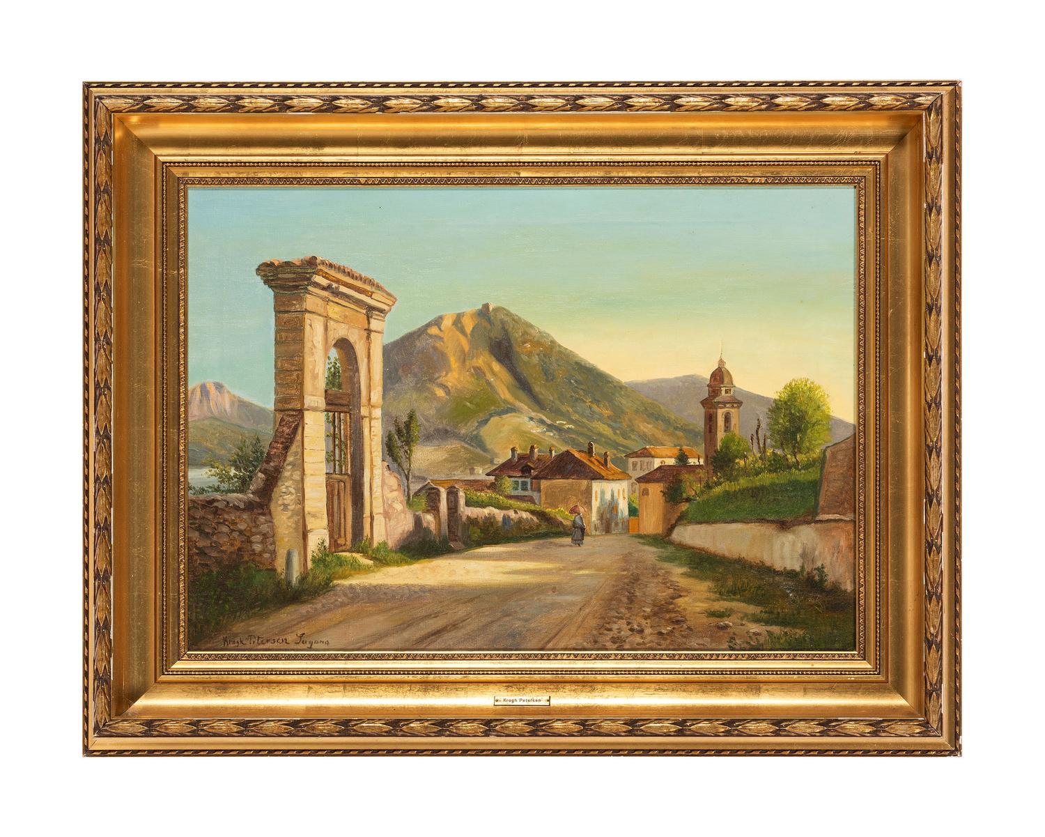 Two Danish Village Scenes