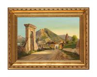 Two Danish Village Scenes