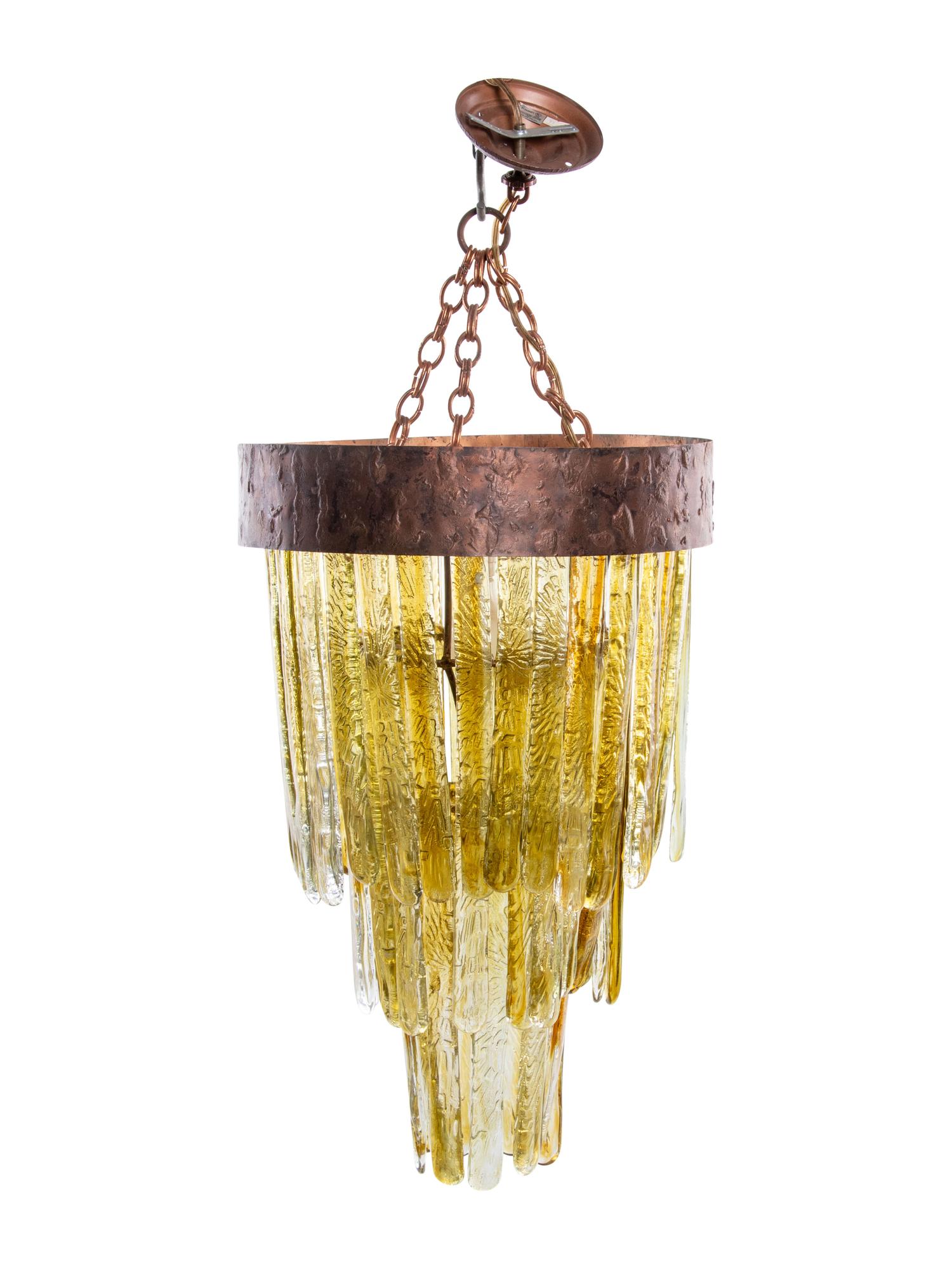 A Murano Glass Chandelier