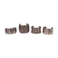 Navajo Sterling Silver Cuff Bracelets