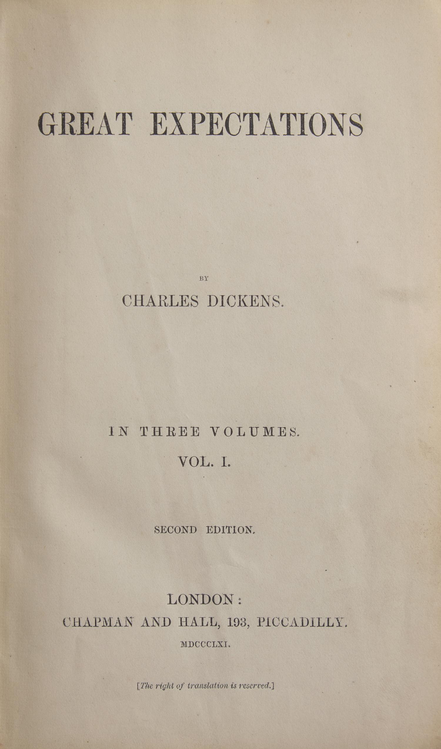 [Literature] Dickens, Charles. Great Expectations