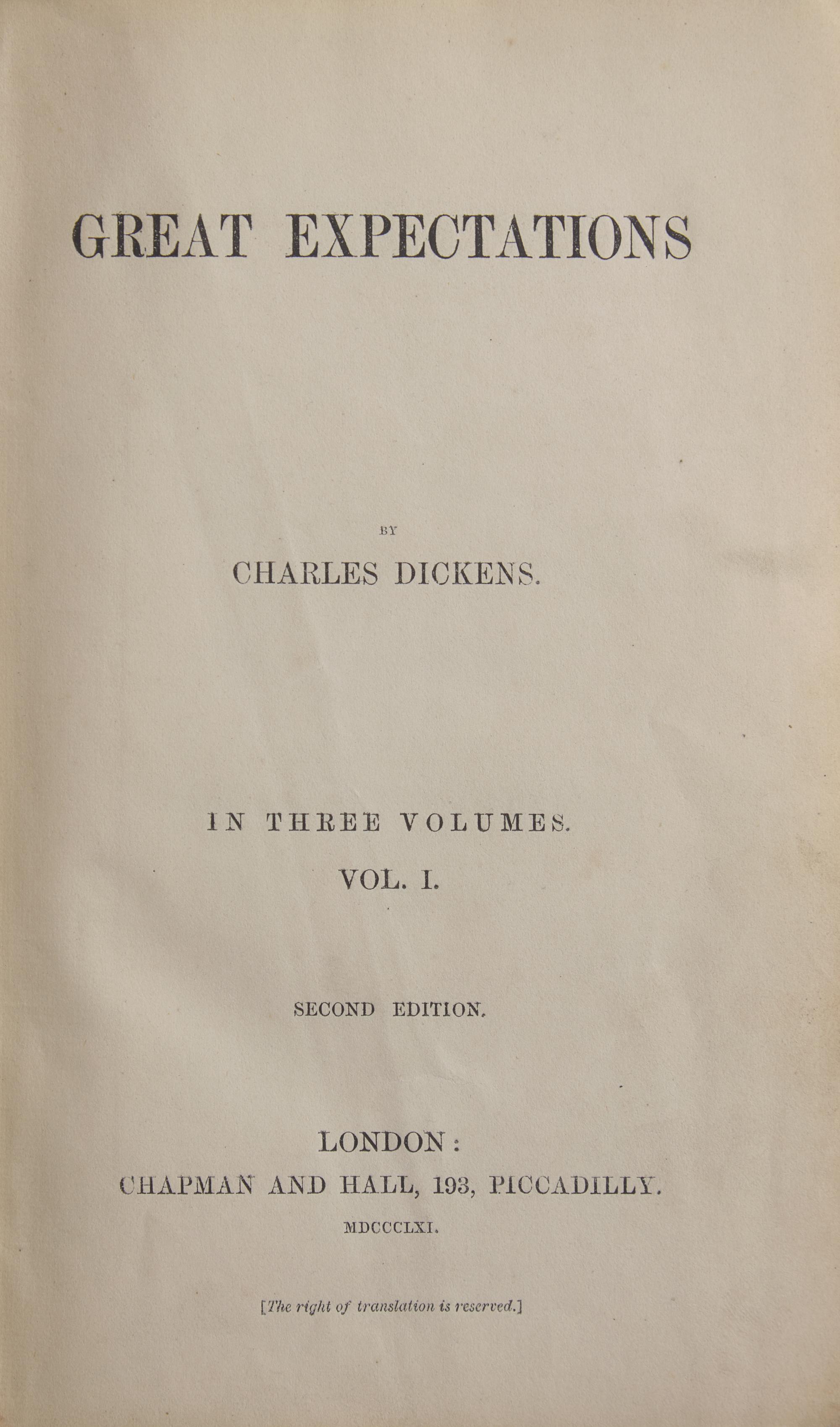 [Literature] Dickens, Charles. Great Expectations