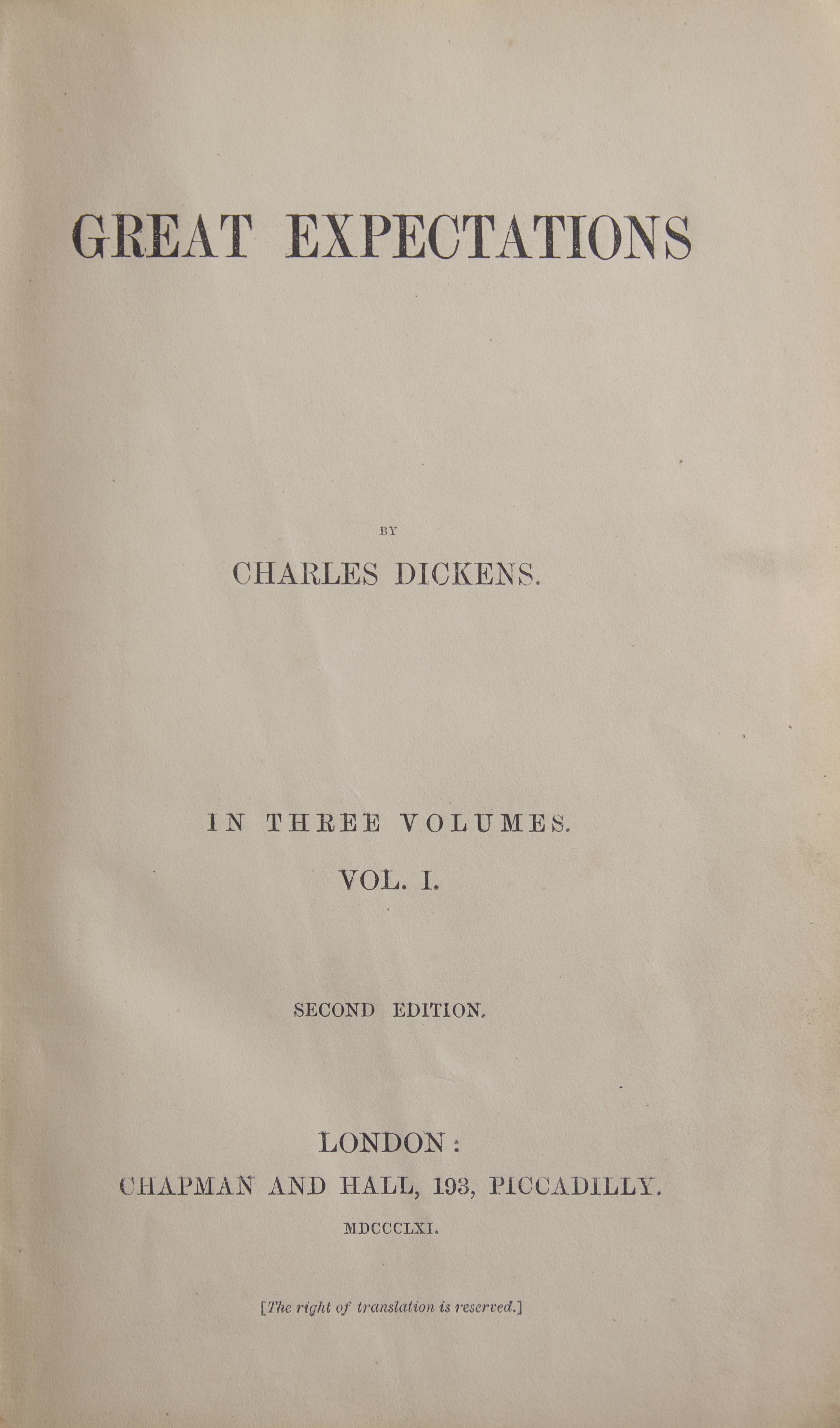 [Literature] Dickens, Charles. Great Expectations