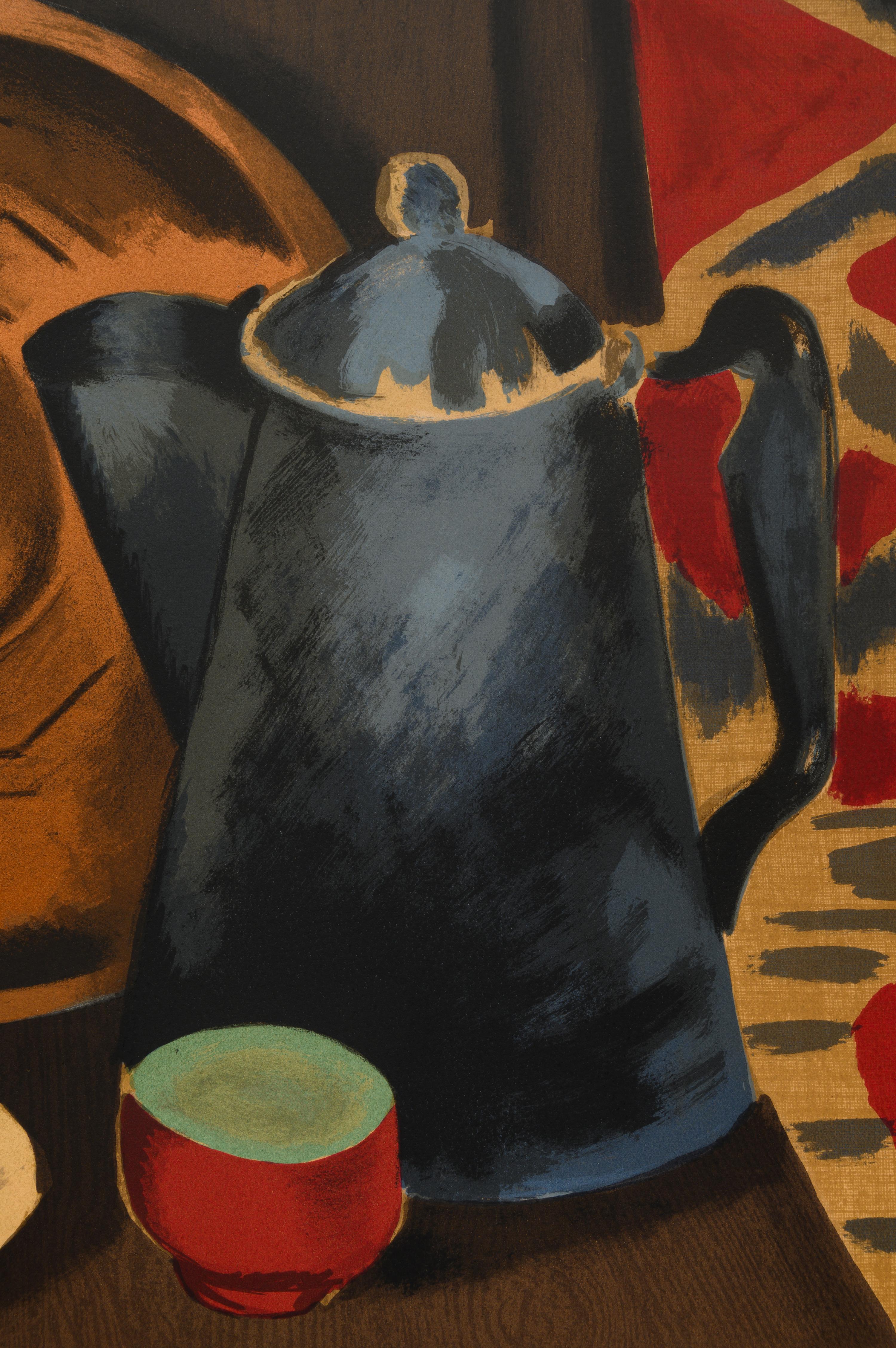 Still Life with Coffee Pot, Cup and Saucer