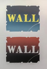 Robert Indiana, (American, b. 1928), Wall: Two Stones - Three, 1990