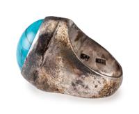 Navajo Silver and Turquoise Ring