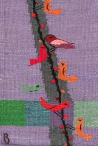 Birds and Tree Tapestry