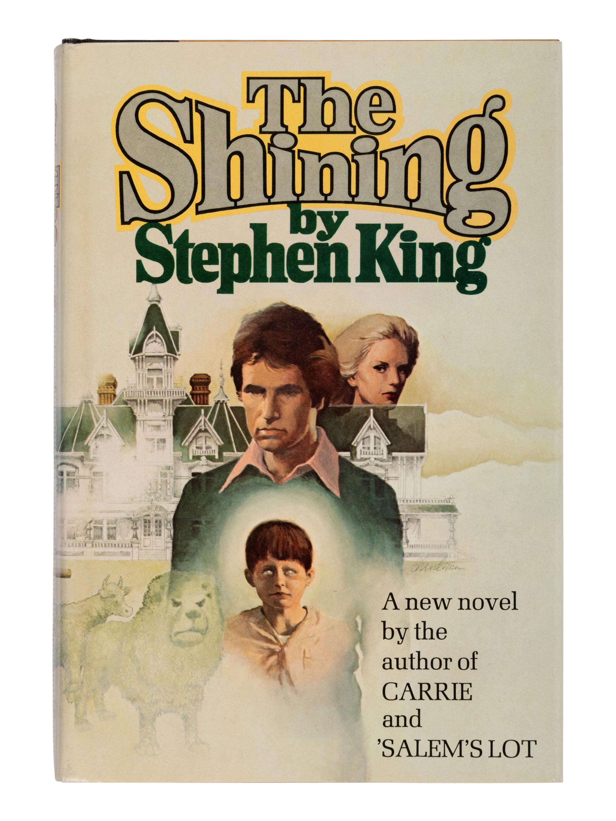 KING, Stephen (b. 1947). The Shining. Garden City, NY: Doubleday & Company, 1977.