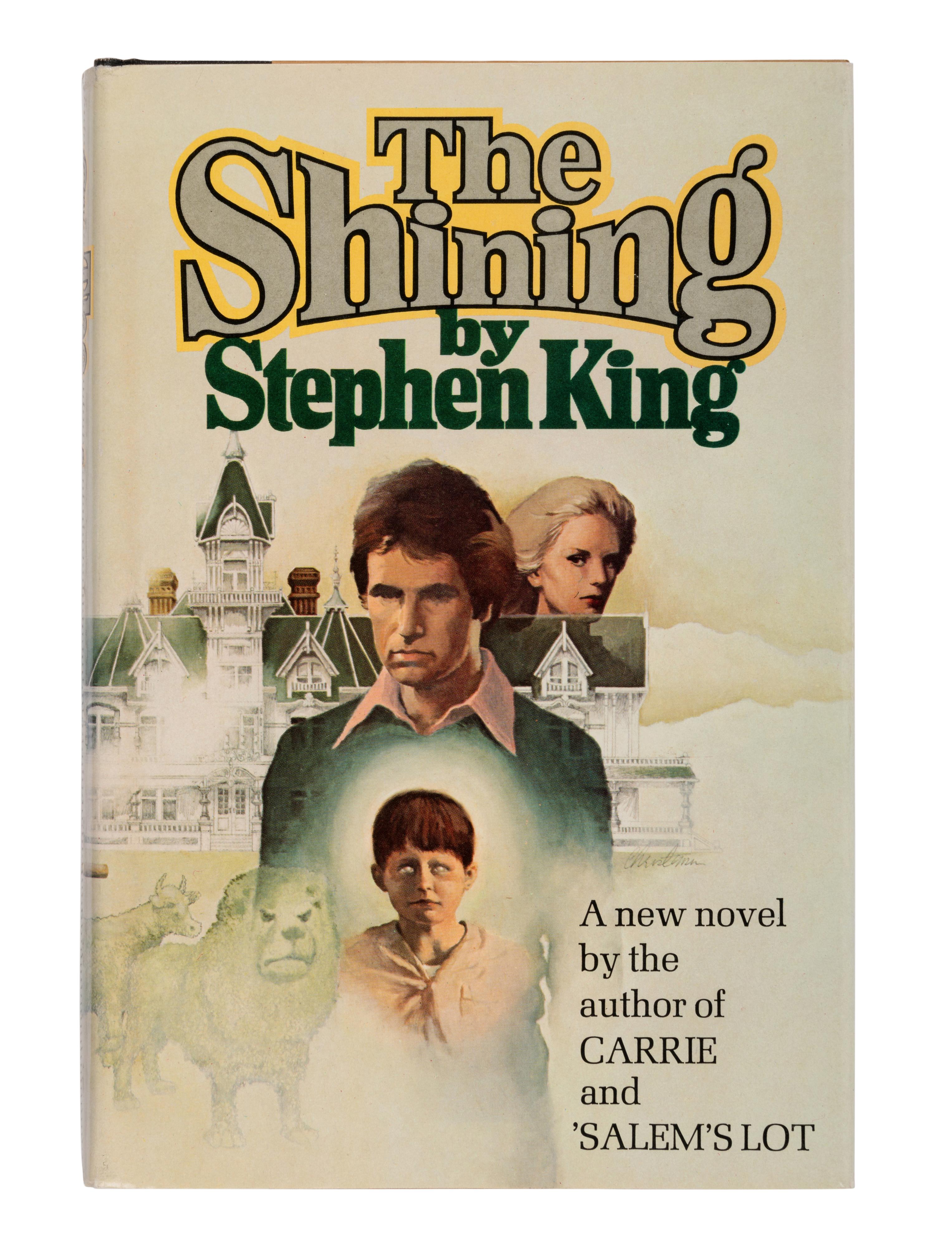 KING, Stephen (b. 1947). The Shining. Garden City, NY: Doubleday & Company, 1977.