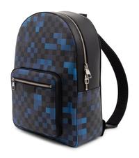 Louis Vuitton Josh Backpack in Damier Graphite Coated Canvas, Pixel Blue, 2018