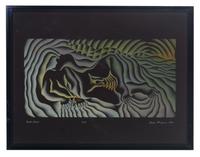 The Creation , Birth Tear/Tear , Birth Trinity , Guided by the Goddess , and Earth Birth (a group of 5 works from The Birth Project ), 1985