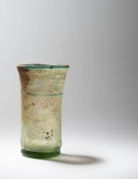 A Roman Green Glass Vessel