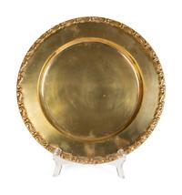 Nine English Porcelain Luncheon Plates and Five Continental Porcelain Cups with Saucers