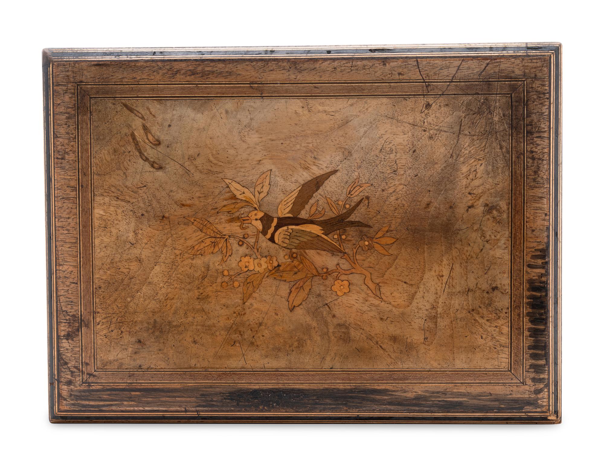 Two English Wooden Boxes
